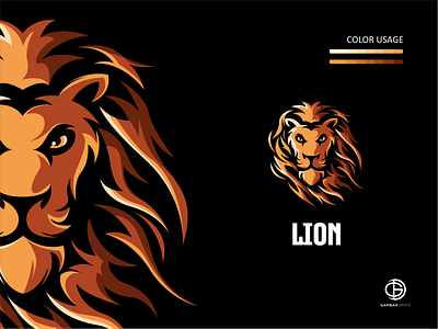 LION awesome branding design gambardrips graphicdesign illustration logoawesome logodesign ux vector