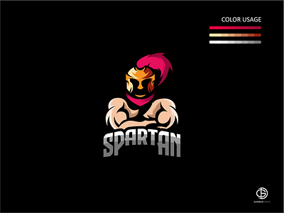 spartan awesome branding design forsale gambardrips graphicdesign illustration logoawesome logodesign vector