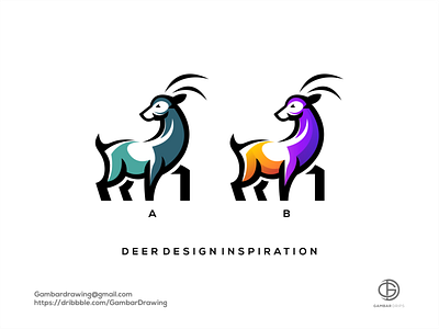 deer design inspiration awesome awesome design branding design gambardrips graphicdesign illustration logoawesome logodesign vector