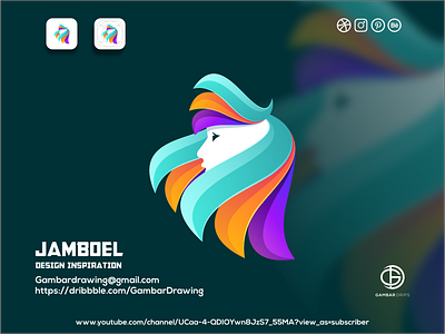 Jamboel design inspiration branding design forsale gambardrips graphic graphicdesign illustration logoawesome ux vector