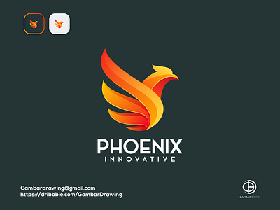 Phoenix Logo Inspiration branding design gambardrips graphicdesign illustration logo logoawesome logodesign logoinspiration ui ux vector