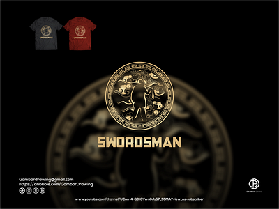 swordsman logo design Project for @swordsman branding design gambardrips graphicdesign illustration logo logoawesome logodesign vector