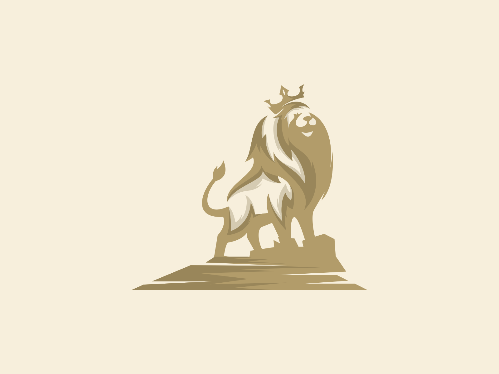 Lion Vector Logo Design By Gambar Drips On Dribbble