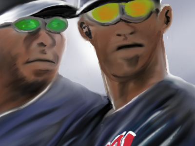 The Upton Brothers atlanta baseball braves mlb sketchbook pro surface pro