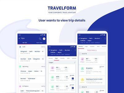 View trip details branding mobile app mockup my trip team trip travel travel app travel assistant trip trip details ui ux visual design