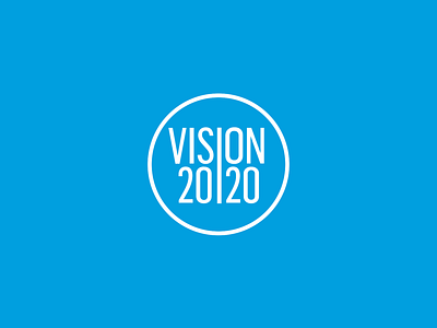 Vision2020 logo design for TBWA/ANG brand branding logo logodesign minimal type typography