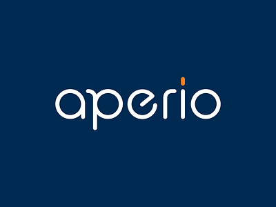 Aperio logo design. brand branding logo logodesign logotype minimal type typography