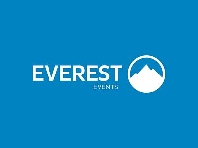 Everest events logo design.