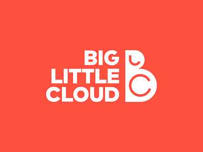 Big Little Cloud logo design for Necon. brand branding logo logodesign minimal type typography