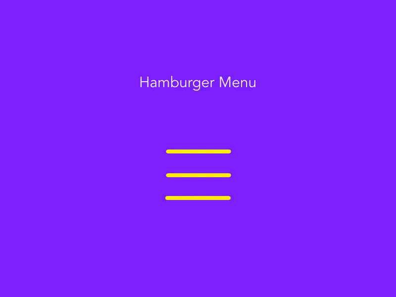 Hamburger Menu Animation animation flinto hamburger hamburgermenu iconanimation interaction menu ui ux