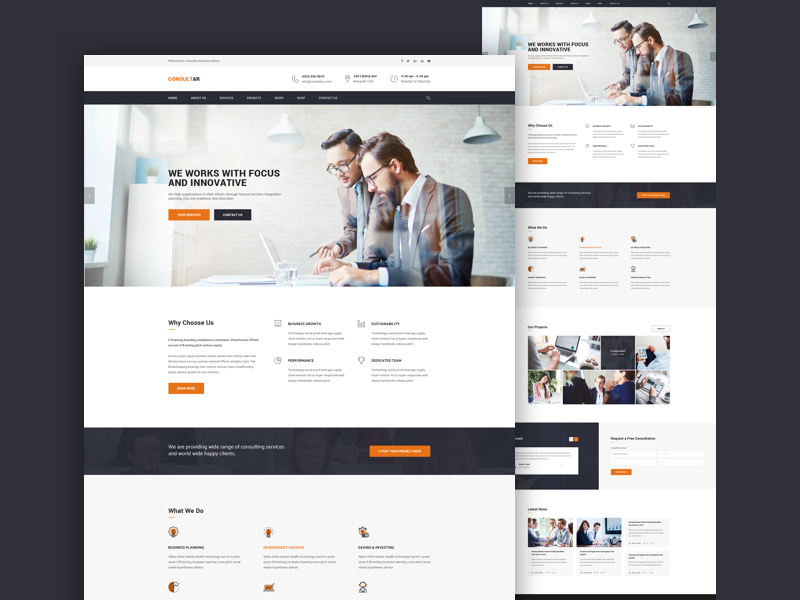 #03 Landing Page dailyui website template ui web