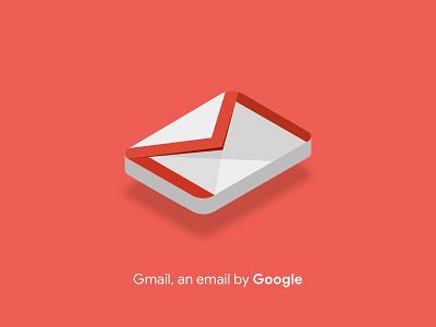 Isometric Gmail Icon icon isometric isometricicon sketch