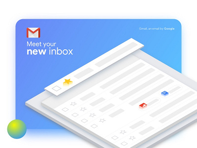 New Gmail UI gmail icon isometric isometricicon mail sketch