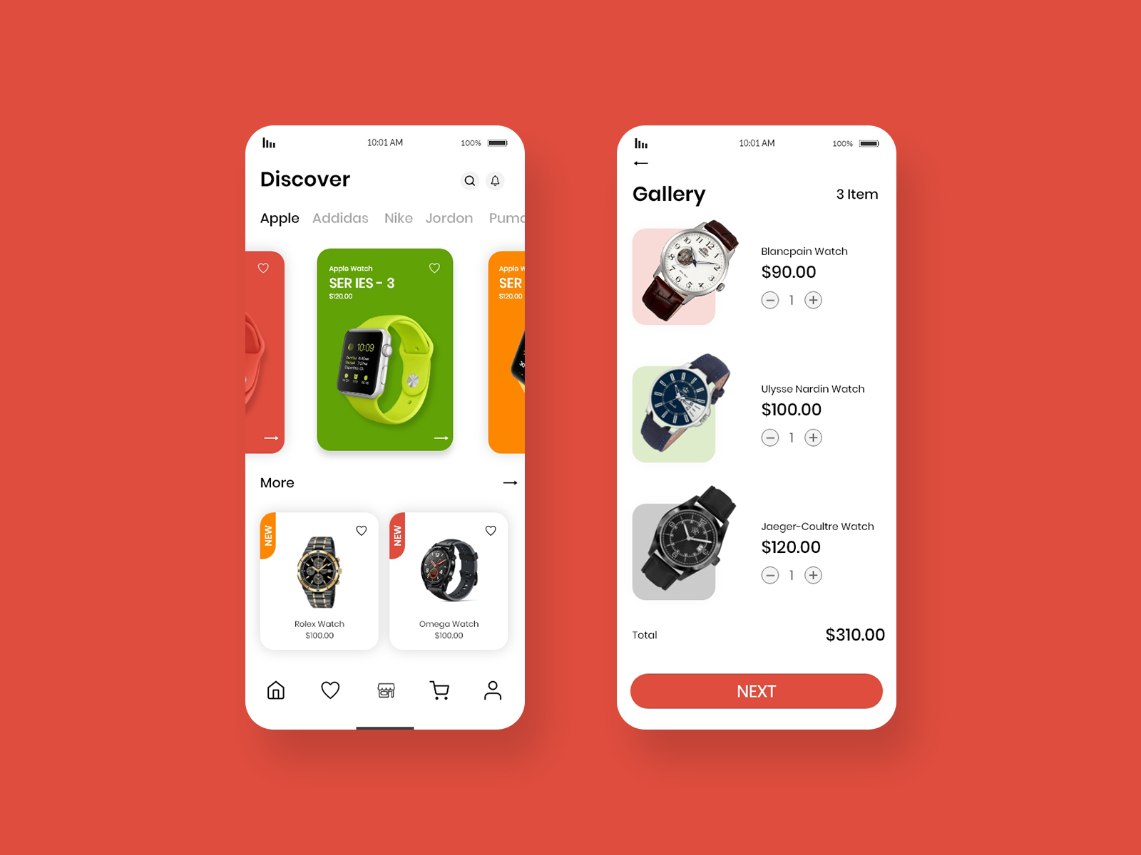 Watch Mobile Apps Design by Biplob Chandra on Dribbble