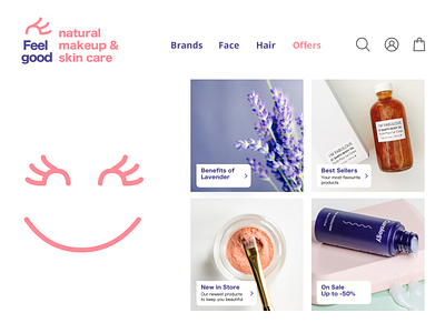 Daily UI 03 — Landing Page beauty daily ui dailyui landing page