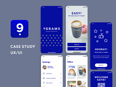 9 Grams Coffee Club - A coffee loyalty app concept