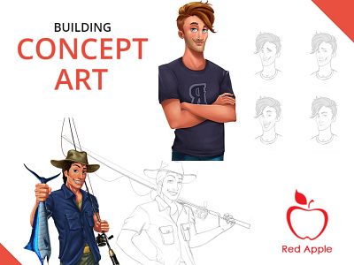 CONCEPT ART appdevelopmentcompanies art and design services character art character model characterdesign concept art conceptart design game art illustration