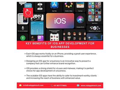 Key Benefits Of iOS App Development For Businesses