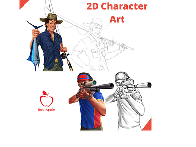 2D Character Art