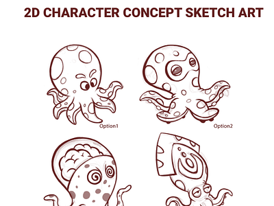 Character Concept Sketch Art