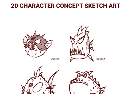 Character Concept Sketch Art