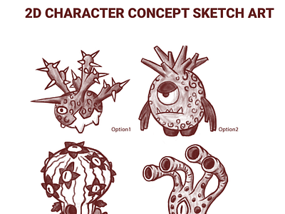 Character Concept Sketch Art