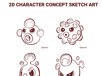 Character Concept Sketch Art