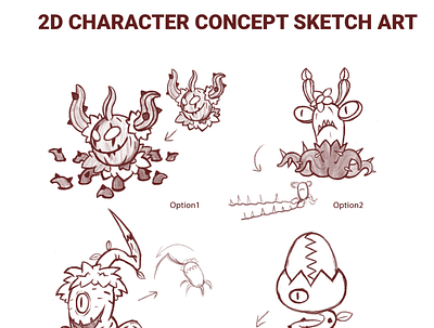 Character Concept Sketch Art 3d character art concept art