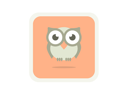 #005 Daily UI Challenge - App Icon 005 app icon daily 100 challenge daily ui daily ui 005 daily ui challenge design owl paris pastel