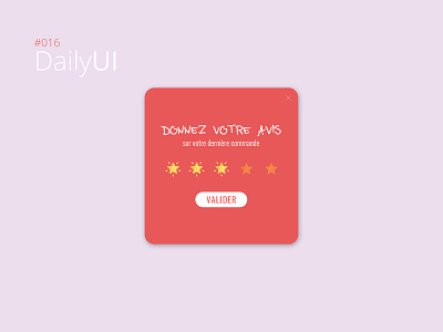 #016 Daily UI Challenge - Pop-Up / Overlay