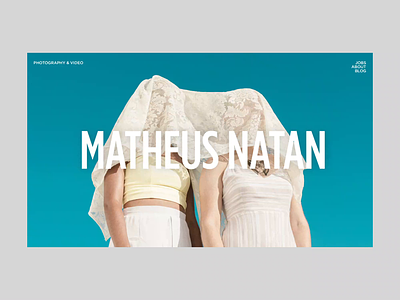 Matheus Nathan - Folio Concept animation concept design interaction interface ui ux video web website