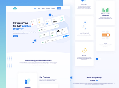 The Amazing Software - Landing page app design ui ux web website