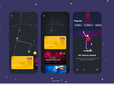 Mapsi app design ui ux