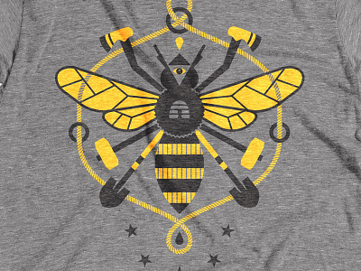 Worker Bee bee beeteeth crest salt lake city symmetry tools