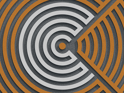 36 Days of Type - C 36daysoftype 36daysoftype07 3d distressed illustration lettering maze type typography vintage