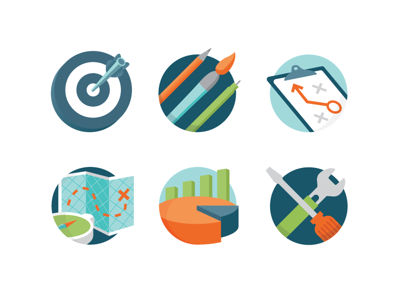 Service Icons by John Duggan on Dribbble