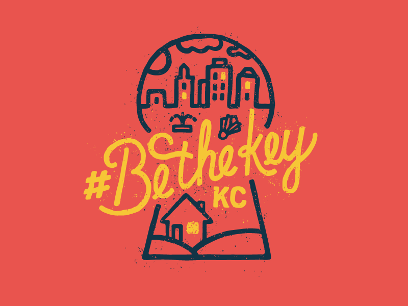Be The Key Shirts city design distressed hashtag kansas kc keyhole shuttlecock skyline sunburst t-shirt