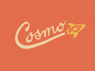 Cosmo Pop cosmo jetstream pop ship space spaceship typography