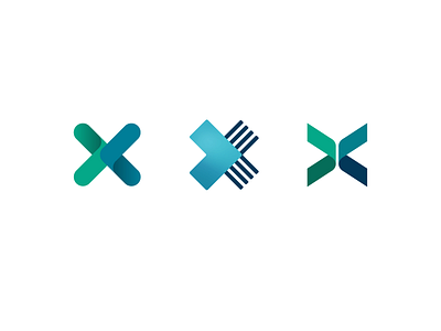 XXX arrow ex left logo logotype mark right