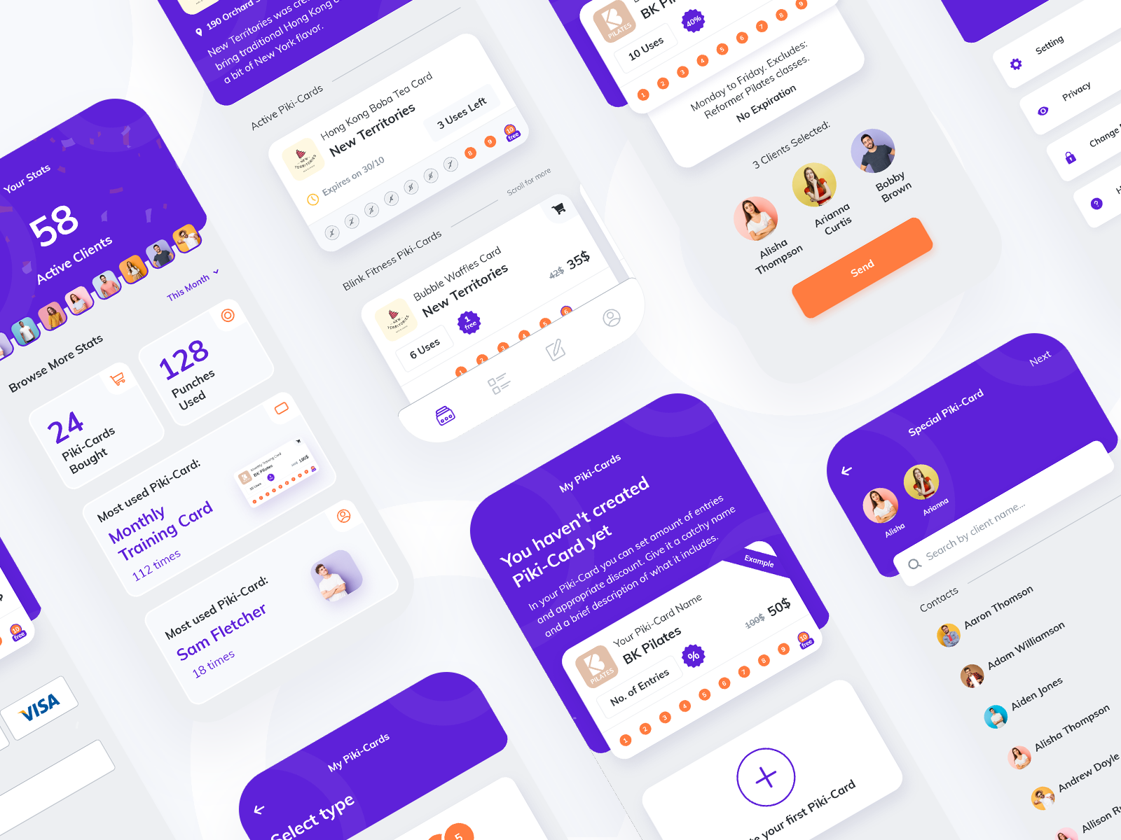 Piki App - More Screens by Nadav Papay on Dribbble