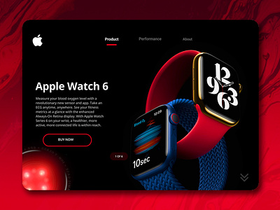 Apple website design - Concept idea apple apple watch colorful design concept designer figma design figmadesign flat design ipad ui ui ux website concept website design