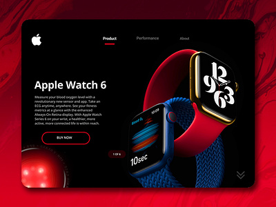 Apple website design - Concept idea