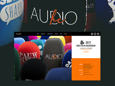 Audio FC Website