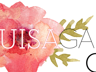 Sneak peek Luisa Gallupo Cakes Logo