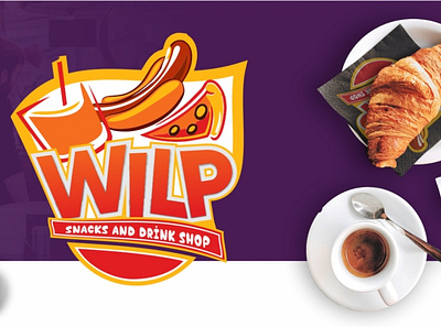 WILP RESTAURANT| LOGO| BRAND IDENTITY brand brand identity branding design icon illustration illustrator logo restaurant restaurant app restaurant branding typography vector