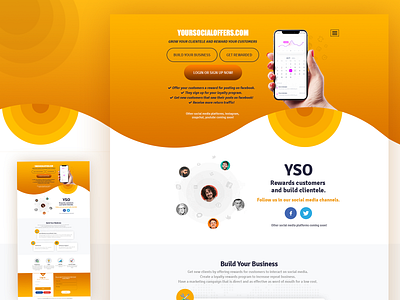 Your social offers website design graphic design photoshop psd design psd mockup psd template website website concept website design website template
