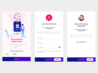 NHANCE NOW - New Design animation app application branding clean ui colourful dark design icon illustration ios pink simple typography ui ux wireframe