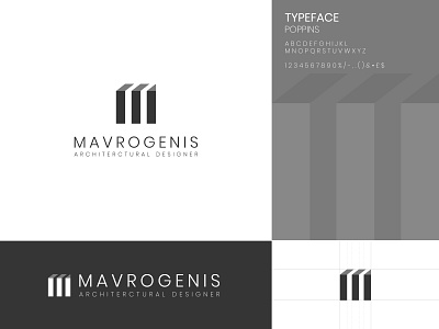 Mavrogenis Architectural Designer - Logo Design brand design graphic design graphicdesign icon logo logo design logo designer logodesign vector