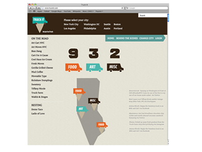 Truck It website webdesign website
