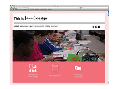 This is Graphic Design website